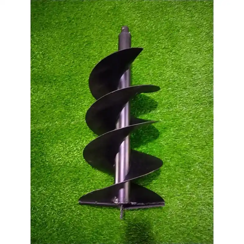 Zeyang 12 Inch Double Spiral Auger Bit for 2 Stroke & 4 Stroke For Earth Auger/ Post Hole Digger Machine, EA-042 Express Delivery