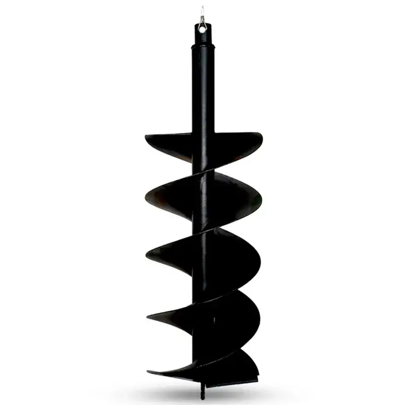 Latest Zeyang 10 Inch Double Spiral Auger Bit for 2 Stroke & 4 Stroke For Earth Auger/ Post Hole Digger Machine, EA-040