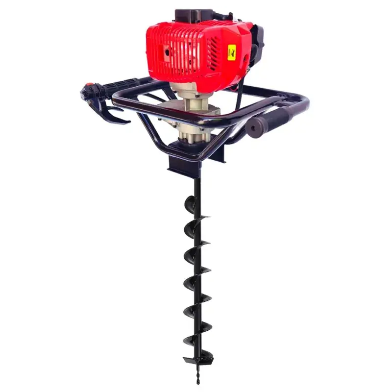 Latson EA 52, 2 Stroke 52cc Earth Auger / Post Hole Digger with 3 inch (7.62 cm) Drill Bit with 1 Year Warranty Affordable