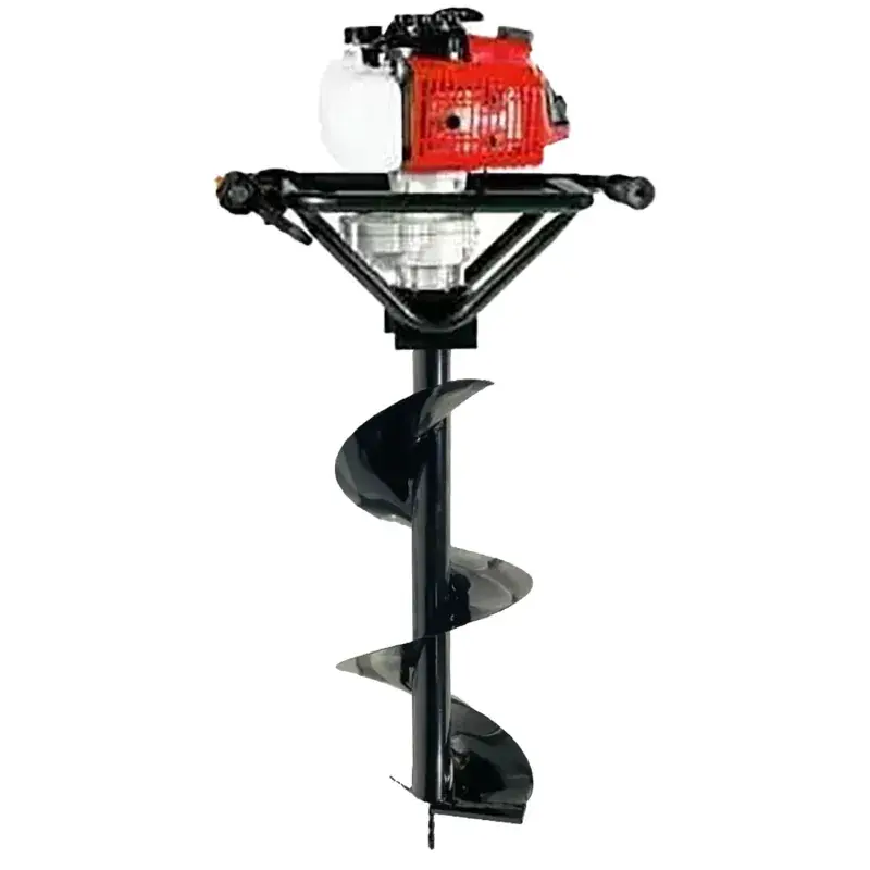 Greenleaf 63-cc 2-stroke Petrol Earth Auger / Post hole digger with 12 inch Auger Bit Price Cut