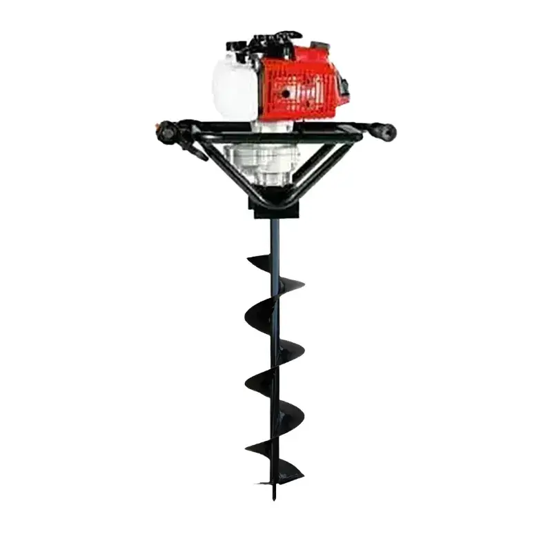 Greenleaf 63-cc 2-stroke Petrol Earth Auger / Post hole digger with 6 inch Auger Bit Weekend Sale