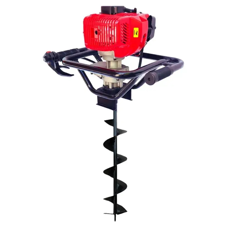 Secure Checkout Latson EA 52, 2 Stroke 52cc Earth Auger / Post Hole Digger with 6 inch (15.24 cm) Drill Bit with 1 Year Warranty