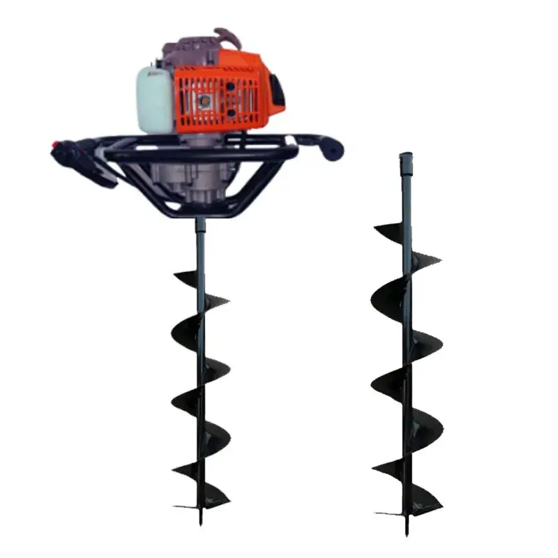 Budget Latson EA82, 4 Stroke 82cc with 4 & 6 Inch Drill Bit Combo For Earth Auger/ Post Hole Digger With 1 Year Warranty