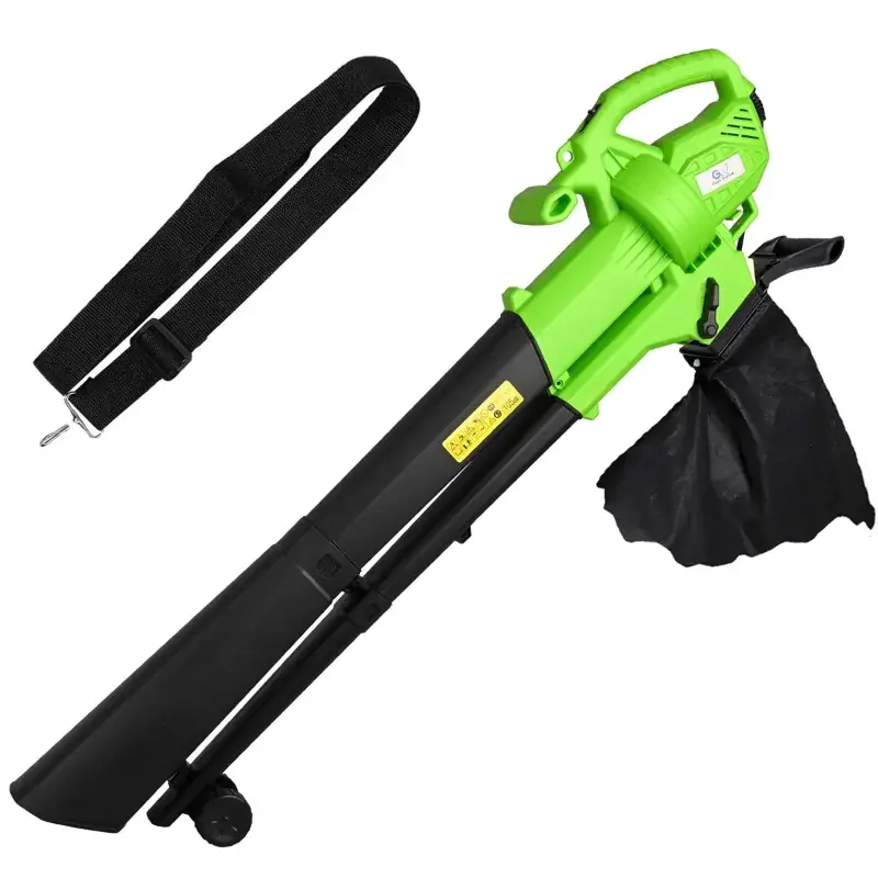 Handmade Gigawatts GT101009, 3000W 3-in-1 Heavy Duty Electric Leaf Blower, Vacuum & Mulcher with 35L Reusable Collection Bag