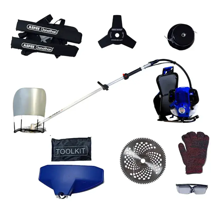 Aspee Brush Cutter CHB35-4S, 4 Stroke 35 CC Backpack Crop Cutter | Grass Cutter With Accessories 5.0 Factory Price