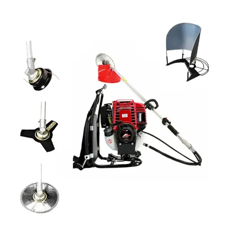 While Supplies Last Greenleaf, 4 Stroke Back Pack Petrol Brush Cutter(35 cc)