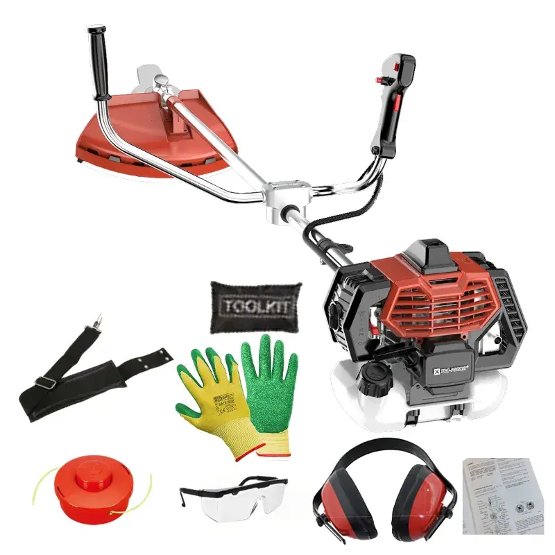 Xtra Power XPT586, 52CC 2 Stroke Sidepack Petrol Brush Cutter | 1.6 kW Heavy Duty Grass Cutting Machine 5.0 Grab Now