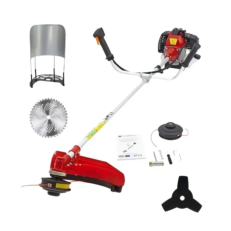 Special Discount Greenleaf 1.95HP 2 Stroke Brush Cutter 52 cc engine with Free Accessories