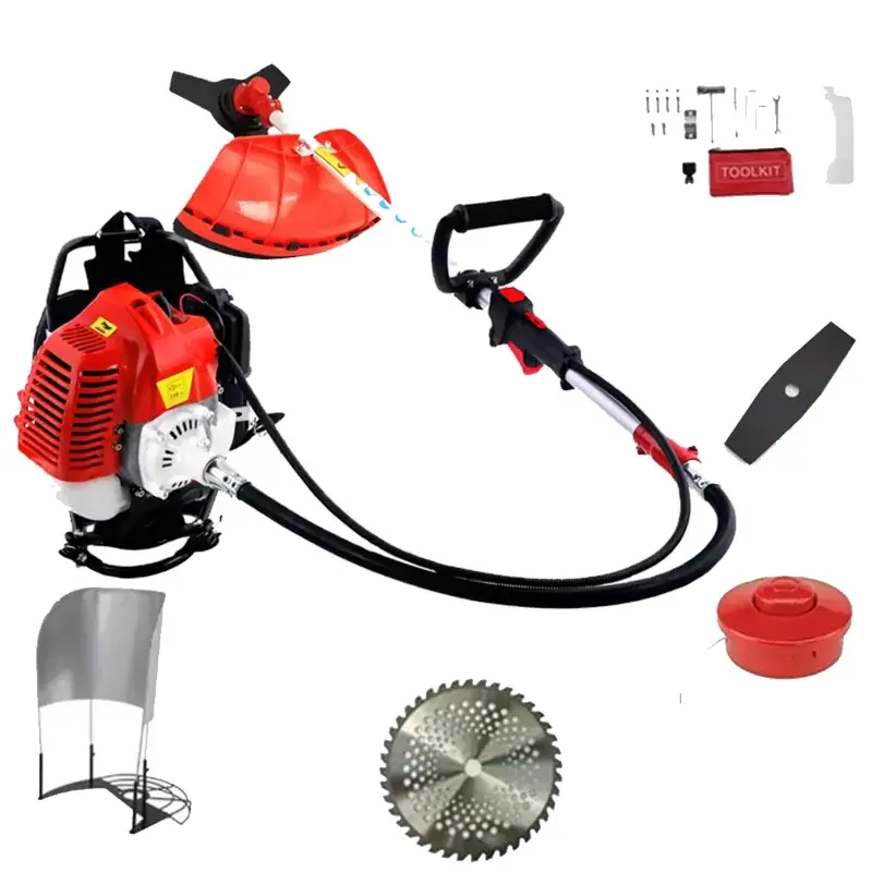Same Day Shipping VSAN Agro 2 Stroke 52 CC Backpack Brush Cutter, Grass Cutter, Paddy Cutter With Accessories