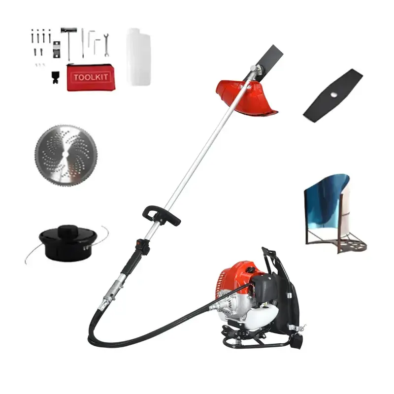 Exclusive Jaiveer BPK-52, 2 Stroke 52 cc Backpack Petrol Brush Cutter with 1 year warranty