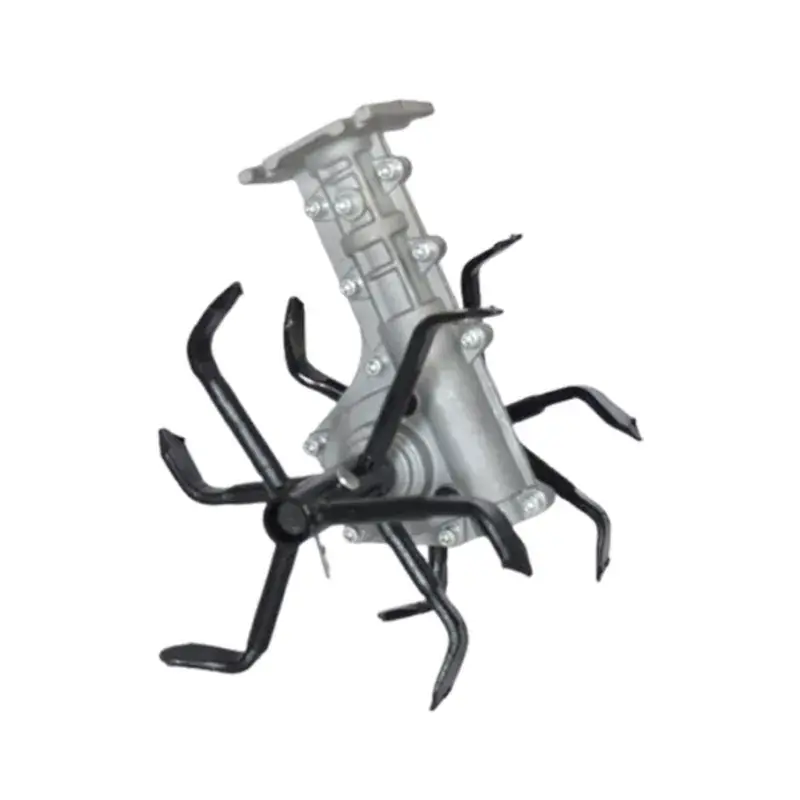 ZEYANG Heavy Duty 8 Inch Tiller | 28 mm Cultivator Attachment for Brush Cutter 5.0 Shop Now