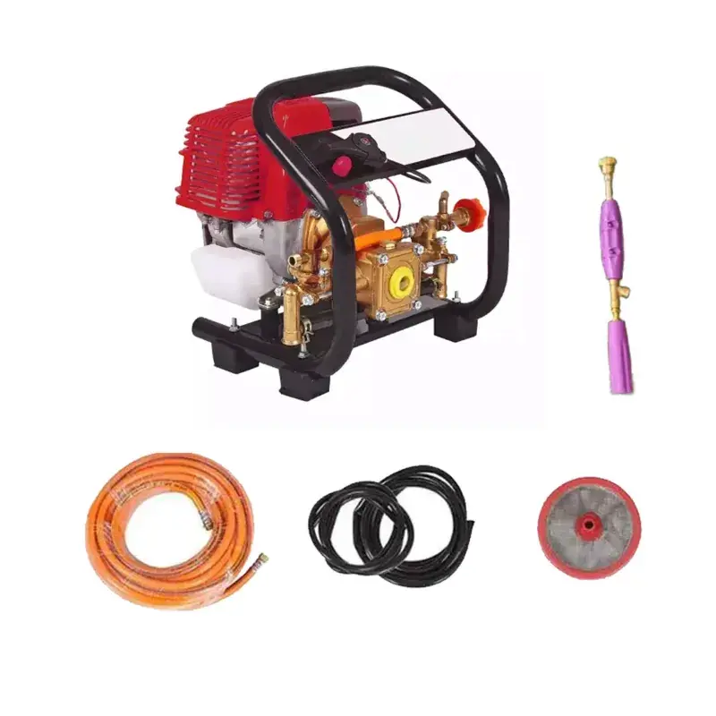 MECSTROKE Portable Power Sprayer with 2 Stroke 52 cc Petrol Engine With Hose Pipe and Other Accessories 5.0 In Demand