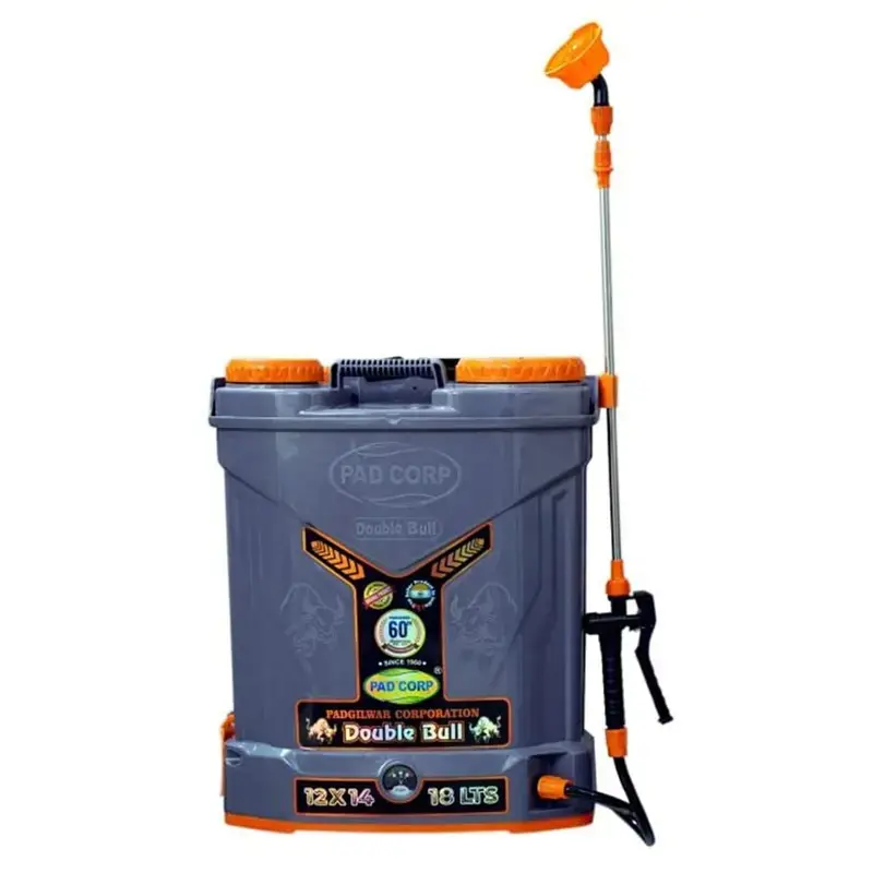 Buy Today PAD Corp Double Bull 12V 14Ah 18L Double Motor Battery Sprayer with 1.7Ah Fast Charger & Accessories (6 Months Warranty) 4.9