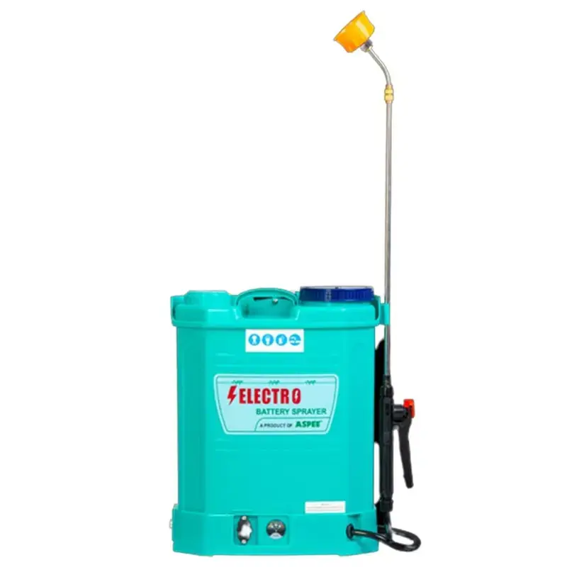 Aspee Electro, 16 L Battery Backpack Sprayer with 12 V / 12 AH Battery For Agriculture & Gardening Use 5.0 Low Price