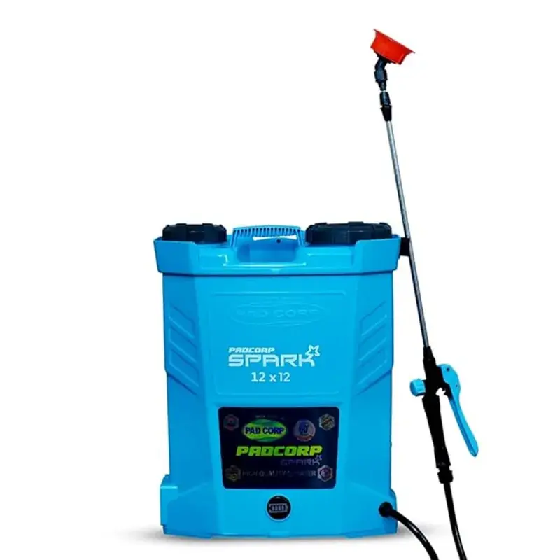 Free Returns Pad Corp Spark 16 Liter 12V 12Ah Battery Operated Sprayer for Agriculture and Garden use (6 MonthsWarranty)