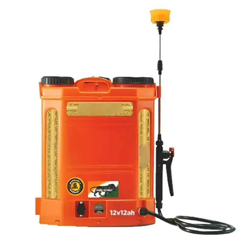 Certified Greenleaf 16 liter 12 V,12 A Battery Operated Knapsack Sprayer Pump for Agriculture and Gardening
