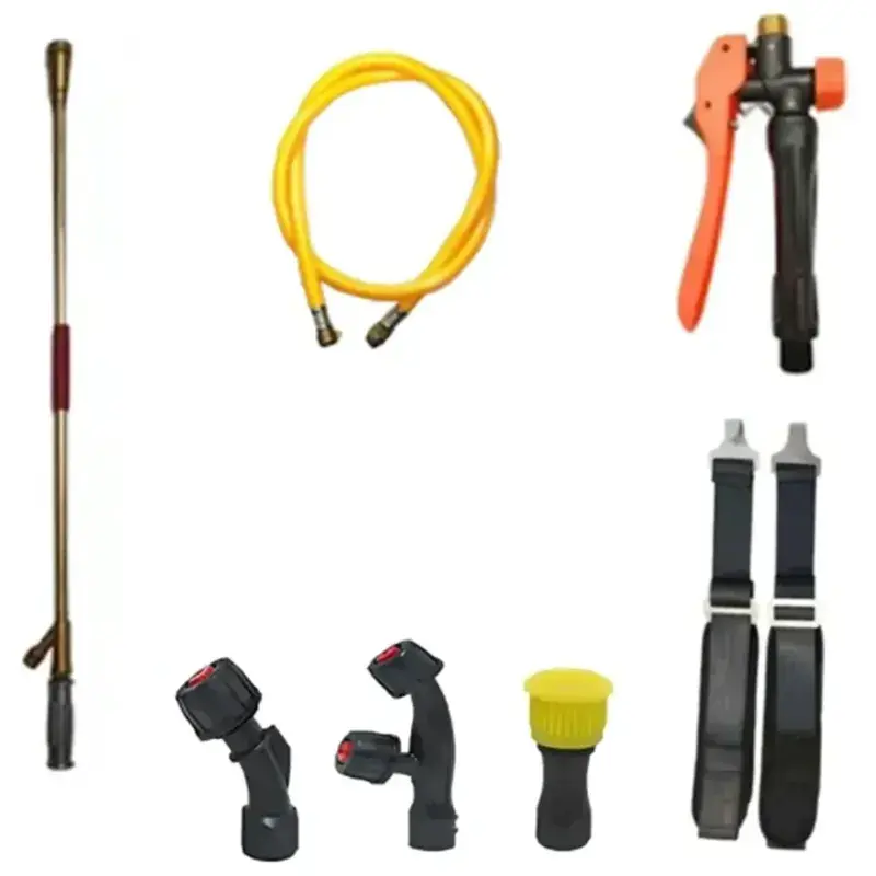 Weekend Sale Premium Quality Accessories Kit with Delivery Pipe, Nozzle, Trigger, Belt, Brass Lance for all types of battery Sprayer