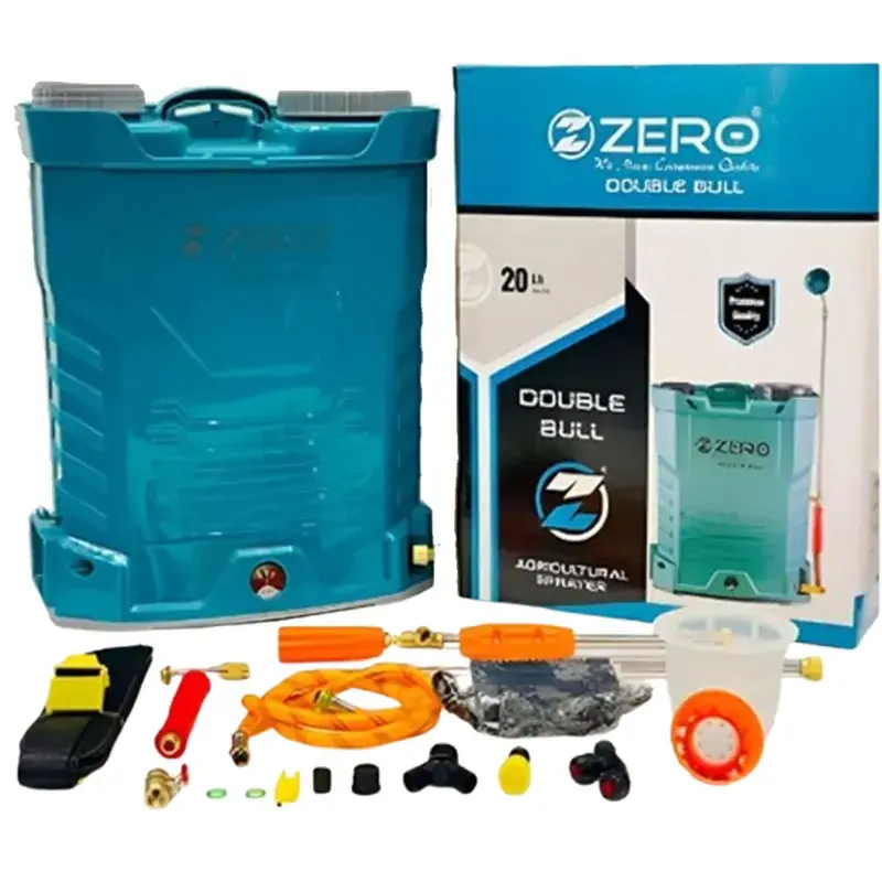 Big Sale Zero Double Bull 20L Double Motor Battery Sprayer With 12V 14Ah Battery