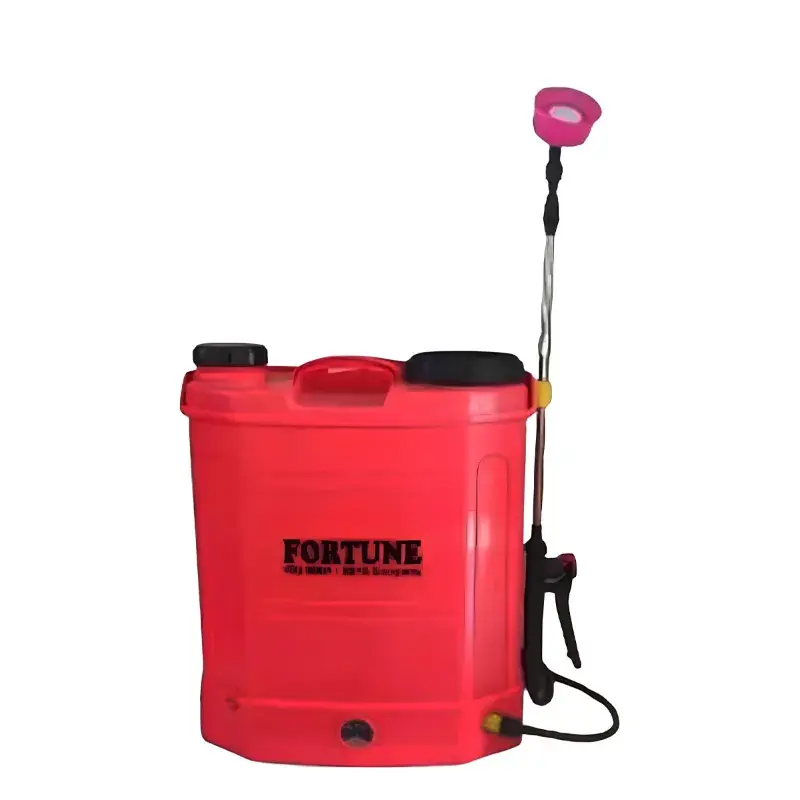 Hassle-Free Returns Fortune 18L Single Motor Knapsack Battery Sprayer with 12V 8A Battery For Agricultural Purposes