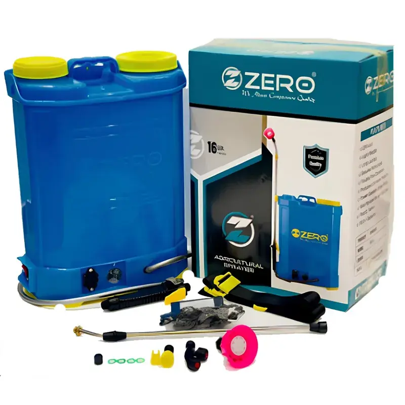 Warranty Included ZERO Single Motor 12V 8Ah Battery Sprayer With 16L Tank Capacity For Agriculture & Gardening