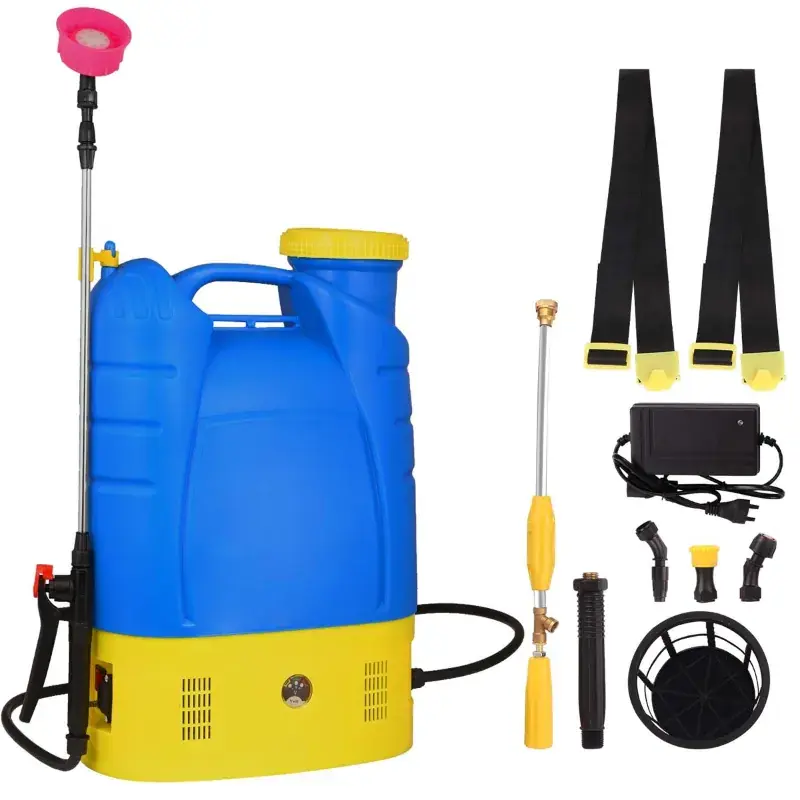 Premium Gigawatts Agro 12 V 12 Ah 2 in 118L Knapsack Sprayer with free Jet Gun for Gardening Purpose