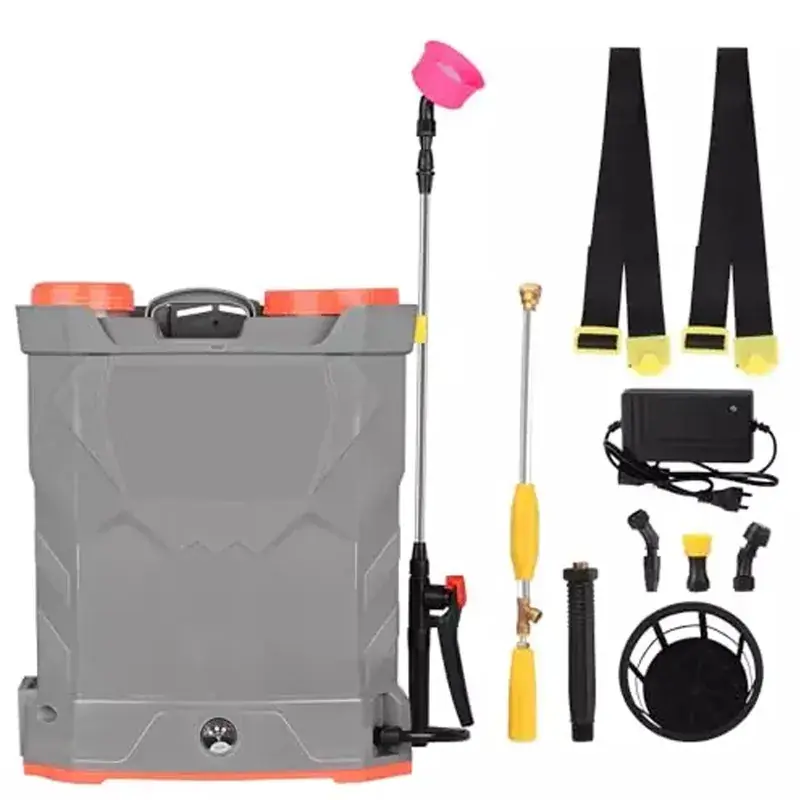 New Arrival GIGAWATTS 20 Liter 12V 12Ah 2 in 1 Battery and Manual knapsack Spray with Double Motor (Pack of 1)