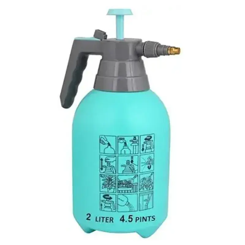 Oriley Water Mist Pressure Spray Pump Bottle with Nozzle For Home & Garden 2 L Hand Held Sprayer (Pack of 3) 4.0 Original