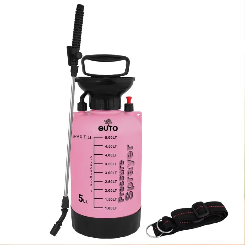 OUTO OT-01 Agro 5L Garden Sprayer – Water Pressure Handheld Pump for Plants & Gardens (Pack of 5) Latest