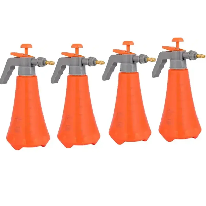 Instant Buy OUTO Agro Pressure Spray Pump 1L Gardening Water Sprayer with Nozzle for Plants 1 L Hand Held Sprayer (Pack of 4)