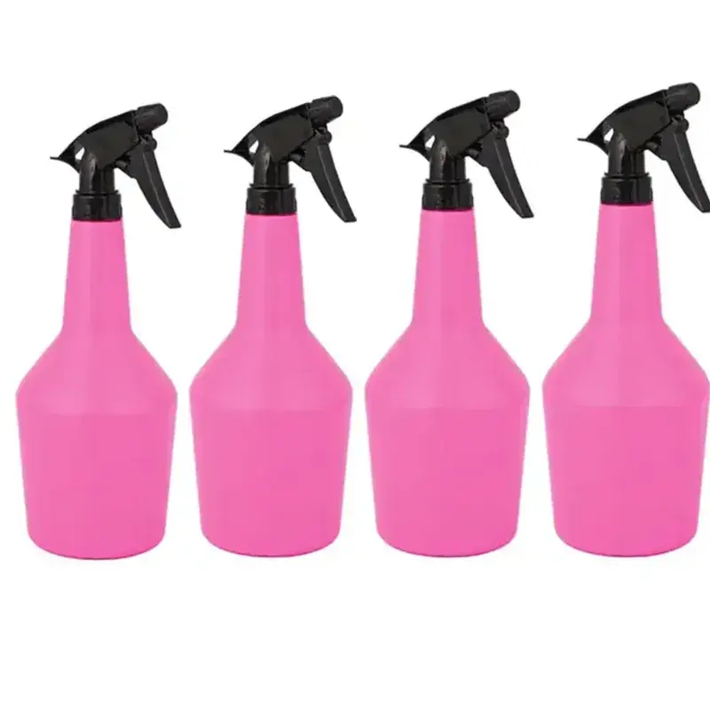Popular OUTO Spray Bottle Multifunctional PVC Watering Sprayer for Cleaning Gardening 1 L Hand Held Sprayer (Pack of 4) 5.0