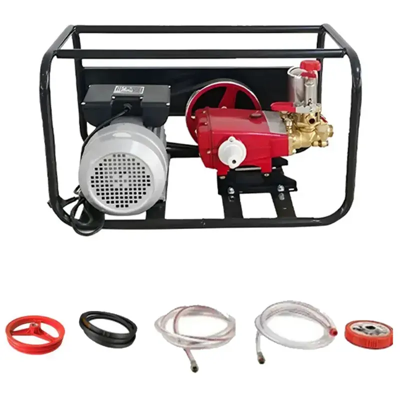 Greenleaf Heavy Duty Triple Piston HTP 22 Pump Set with 2 HP Motor 4.7 Best Price