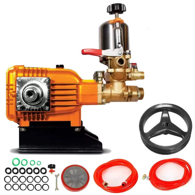While Supplies Last Btali BT 22 ASP, 3 Piston HTP Spray Pump With 2 Outlet For Cleaning & Agricultural Spray