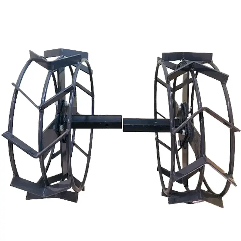 Warranty Included Surya Heavy Duty 2 Pcs of 16 inch Special Iron Wheel for 5 to 12 HP Diesel Power Tiller 5.0