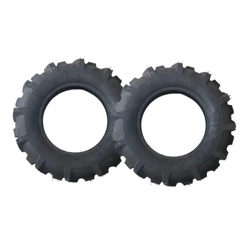 Worldwide Shipping Heavy Duty 2 Pieces 4.00 x 8 Size Tyre for 5 to 12 HP Power Tiller 5.0