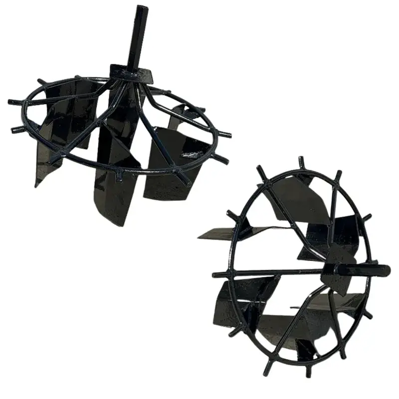 While Supplies Last Heavy Duty 2 Pieces 16 Inch Paddy Weeding Wheels for 5 to 10 HP Diesel Power Tiller