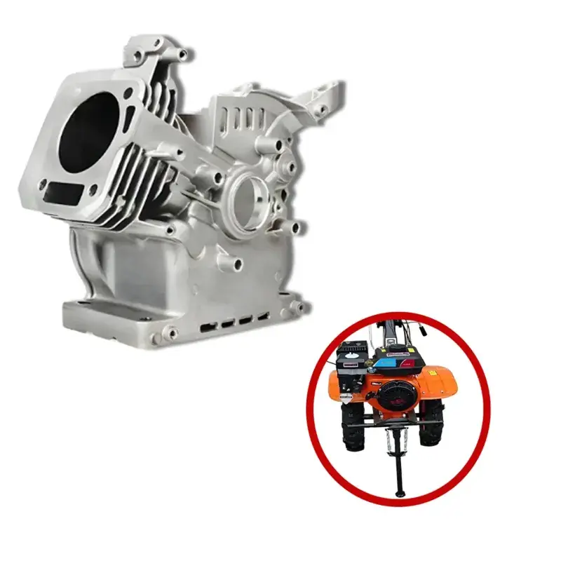 Worldwide Shipping 170F Engine Crankcase for 7 HP Petrol Power Tiller, 170F - 019 5.0
