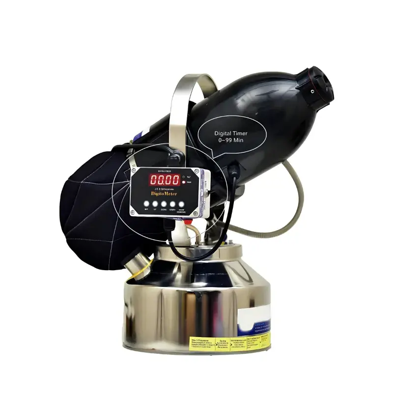 Apttus 5 Liter Stainless Steel ULV Fogger Machine with Digital Timer (1 Year Warranty) for For Hospital/Hotel/Mall 5.0 Money Back Guarantee