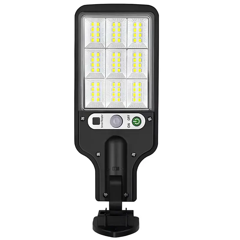 Free Delivery GIGAWATTS GW-605 72 LED Solar Street Light 1200mAh Li-ion Battery with 5.5V Panel & Remote 72SMD 3 Modes Outdoor & Pathway 5.0