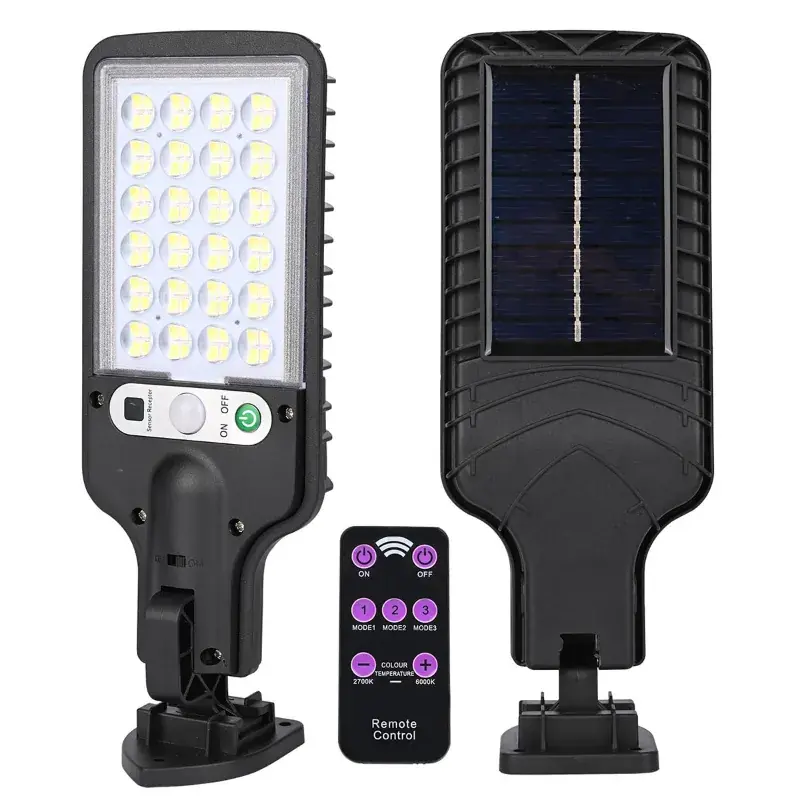 GIGAWATTS GW-608 Solar Street Light with 1200mAh Battery Li-ion 5.5V Panel & Remote 96SMD Sensor Outdoor, Lawn & Pathway Low Price