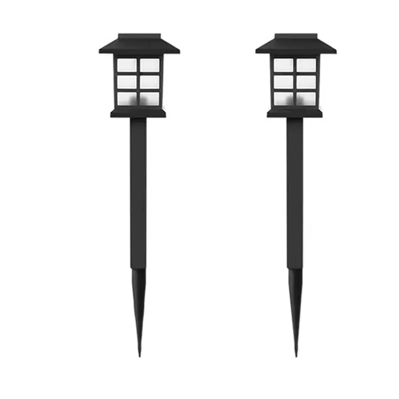 Today Only GIGAWATTS Solar Vintage Light Outdoor Lighting Retro Antique Lamp for Garden, Balcony, Landscape, Decoration (Pack of 2) 5.0