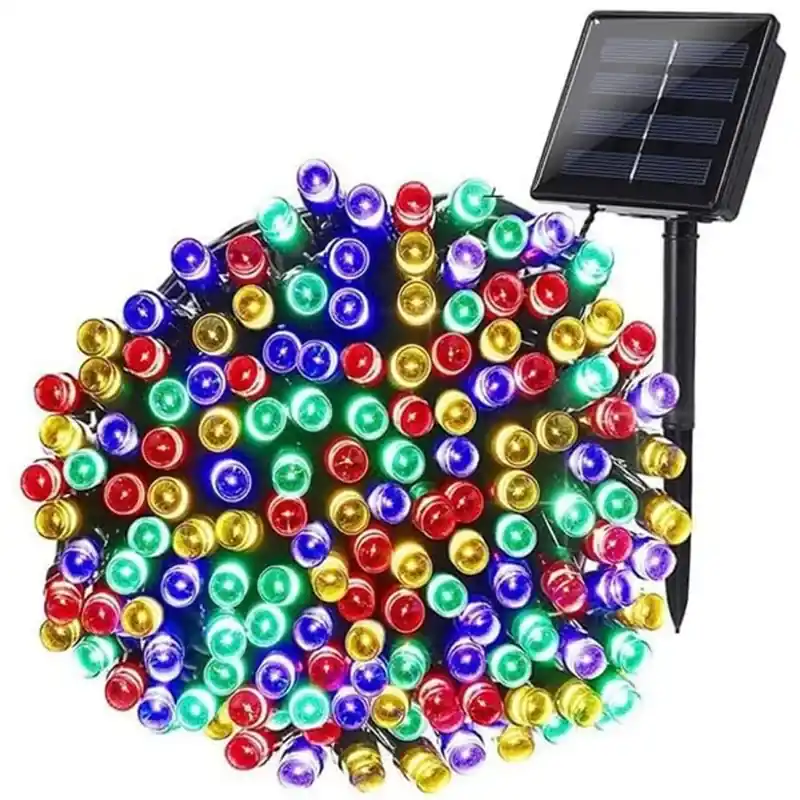 Gigawatts Solar String Light 22m 200 LED Rope Lighting with Inbuilt Battery for Balcony, Outdoor, Backyards & Pathways Brand New