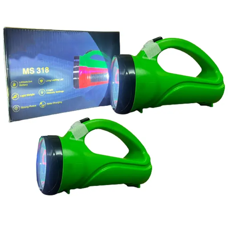 Fast Shipping Mitva 2 Pieces of Solar Torch of 0.2 watt Solar Panel and 1800 mAh Battery