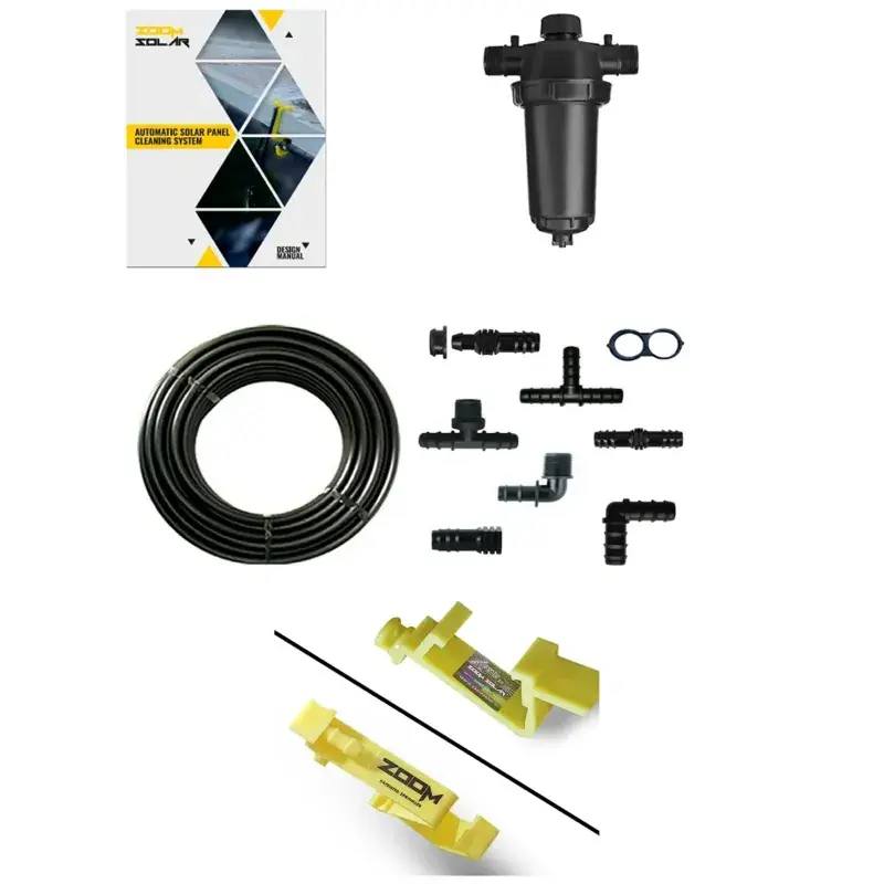 Zoom Solar Cleaning Kit for 10 Panels Solar, Without Controller Buy Today