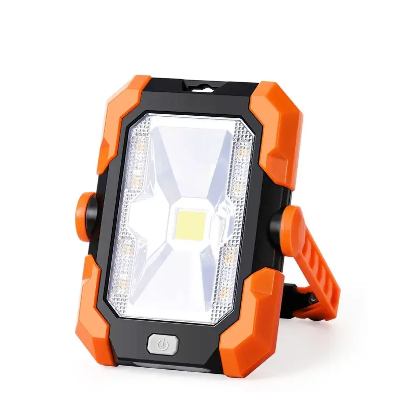 One Day Deal GIGAWATTS GW-192 Solar Portable 1W LED Work Light Flood Lamp With USB Useful for Workshop, Garage & Camping