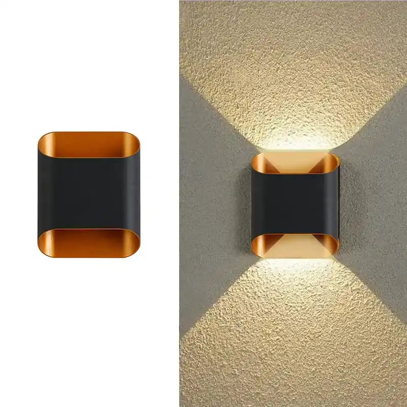 Hot Picks GIGAWATTS 6W Wall Light BIS Approved 2 Way Gate-Light Waterproof LED Up Down Sconce Lamp for Home, Garden & Balcony