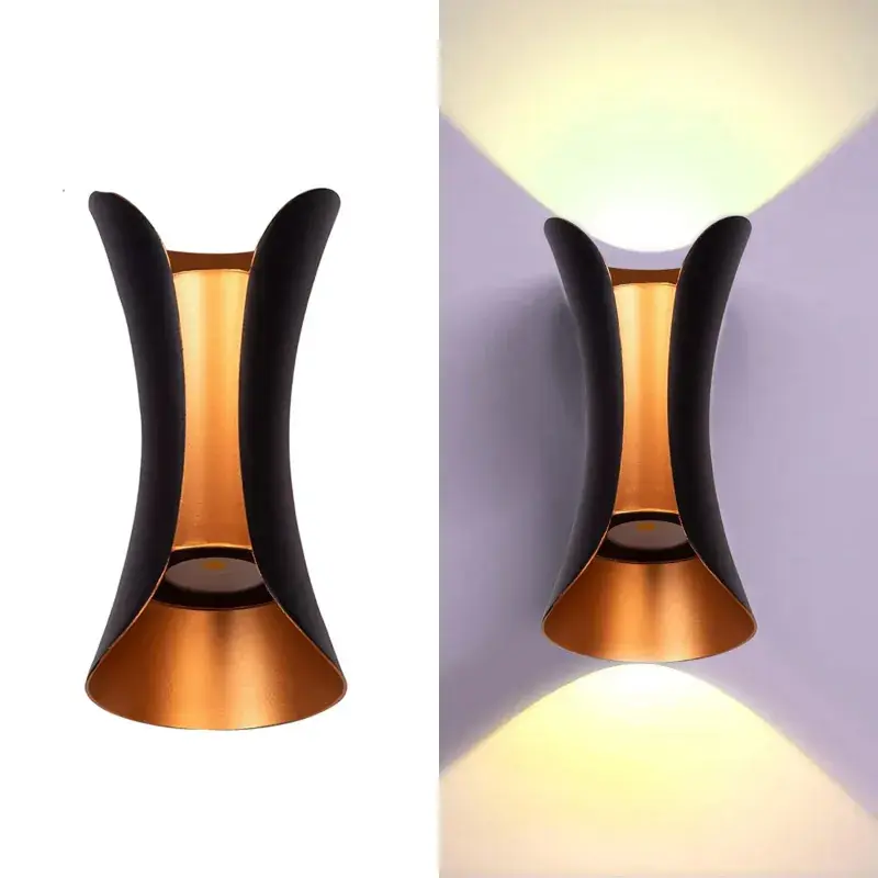 GIGAWATTS 10W Wall Light 2 Way Modern Waterproof 110LM COB LED Mount Fixture for Home, Outdoor, Living Room, Bedroom Limited Edition