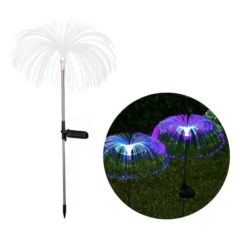 GIGAWATTS GW-902 Solar Jellyfish Garden Light 600mAh Battery 2V Panel for Backyards, Pathways & Outdoor Premium
