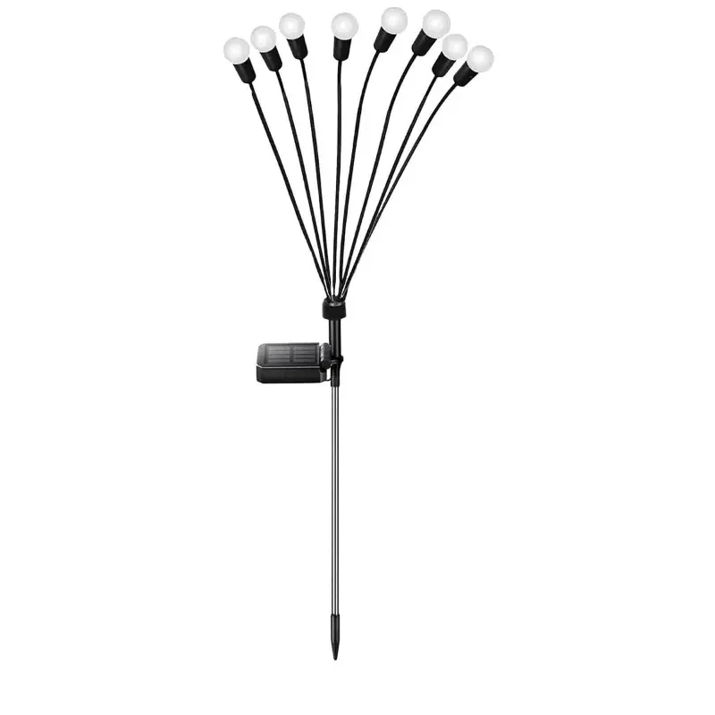 Save Now GIGAWATTS GW-301WW 8 LED Solar Firefly Plug-in Ground BIS Approved Decoration Light for Patio Lawn Backyards (Pack of 1) 5.0