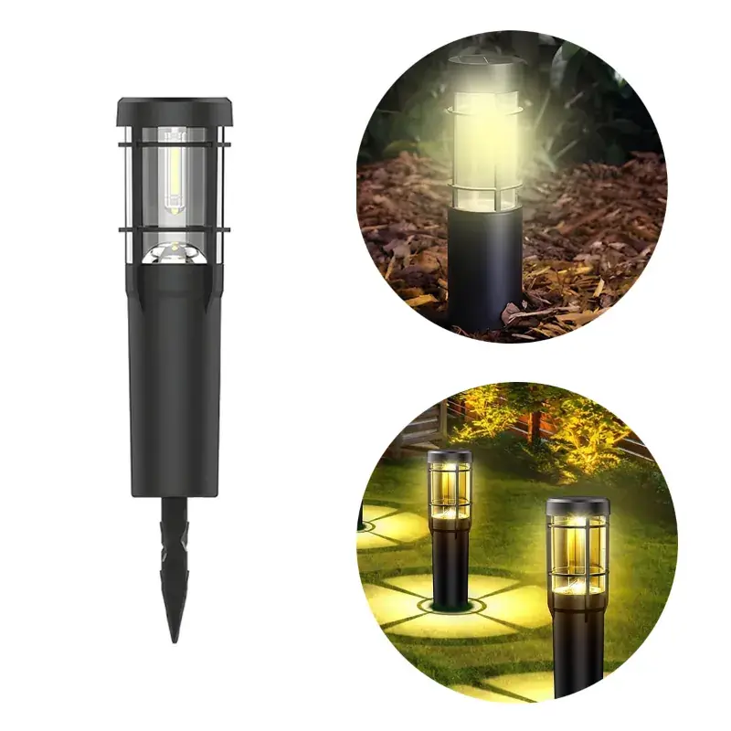 GIGAWATTS GW-231BSolar LED Pathway Lamp Light with 900mAh AA Ni-MH Battery & Panel for Walkway, Lawn & Garden Decoration 5.0 Next Day Delivery