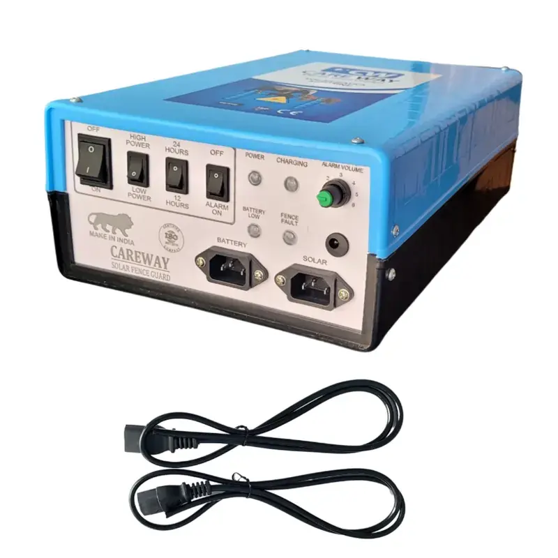 Top Pick Careway 15 KV Solar Zatka Machine to Cover 60 Acre Area for Agricultural Purpose